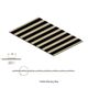 Tactile Warning Surface in Vinyl #40 Black Warning Surface 12" x 50'