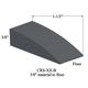 Vinyl Reducers #TA6 Bedrock 3/8" material to floor 1-1/2" x 12'