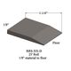Vinyl Reducers #TA8 Welsh Castle 1/8" material to floor 1-1/4" x 25'