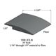 Vinyle Reducers #28 Medium Grey 1/16" ou 1/8" matériel au plancher 1-5/8" x 35'