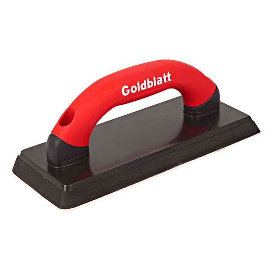 Grout Float Goldblatt Rubber Gum with Large Egonomic Soft-Grip Handle 4" x 9-1/2"
