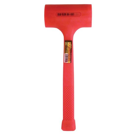 Rubber Hammer Dead Blow Tooltech Xpert Red 3 lb