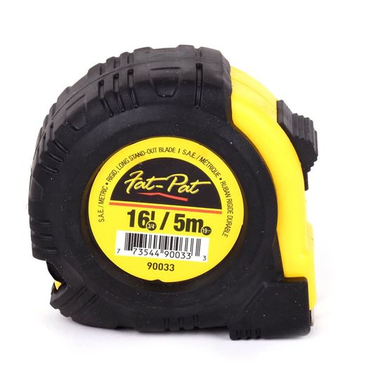 Measuring Tape Tooltech FatPat with Imperial and Metric Scale 3/4" x 16'