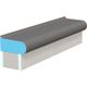 Shower Bench Sanoasa Bellina Slope to Front 15-1/4" x 39-3/4" x 7-7/8" (Seat only)
