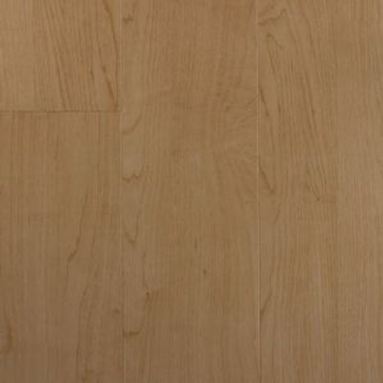Planches de vinyle Dura Contract Vista Maple collé au sol 6" x 48"