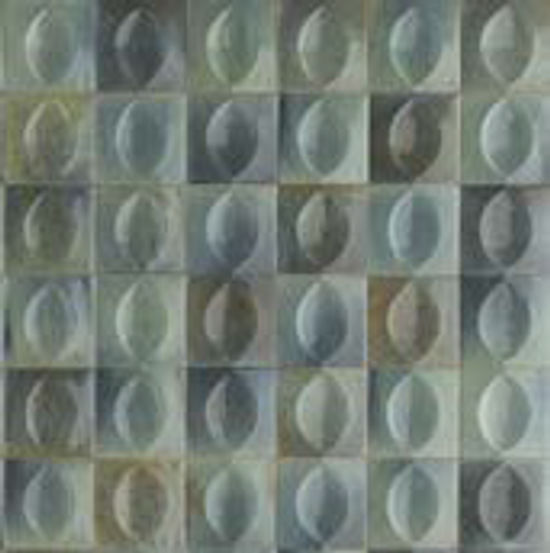 Wall Tiles Gleeze Turchese Egg 3D Glossy 3-15/16" x 3-15/16"