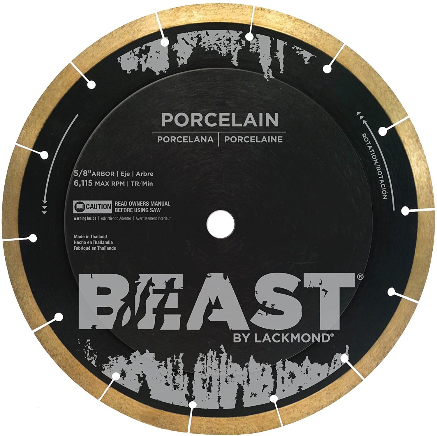 Porcelain wet saw deals blade