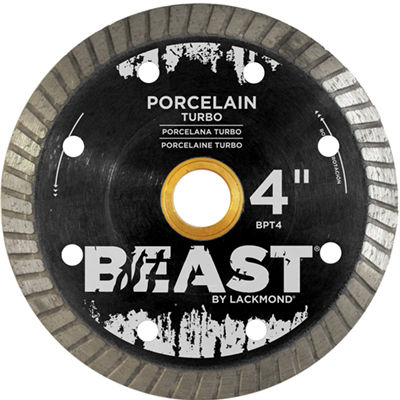 Lackmond BEAST BPT Series Wet Turbo Diamond Saw Blade 4