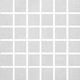 Floor Tiles Fray White Matte 12" x 12"