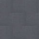 Tuiles de tapis Pinstripe Grey Flannel 20" x 20"