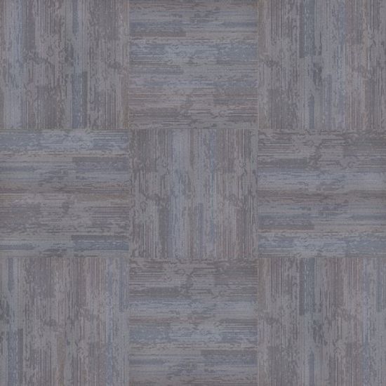 Carpet Tile Element Steel Blue 20" x 40"