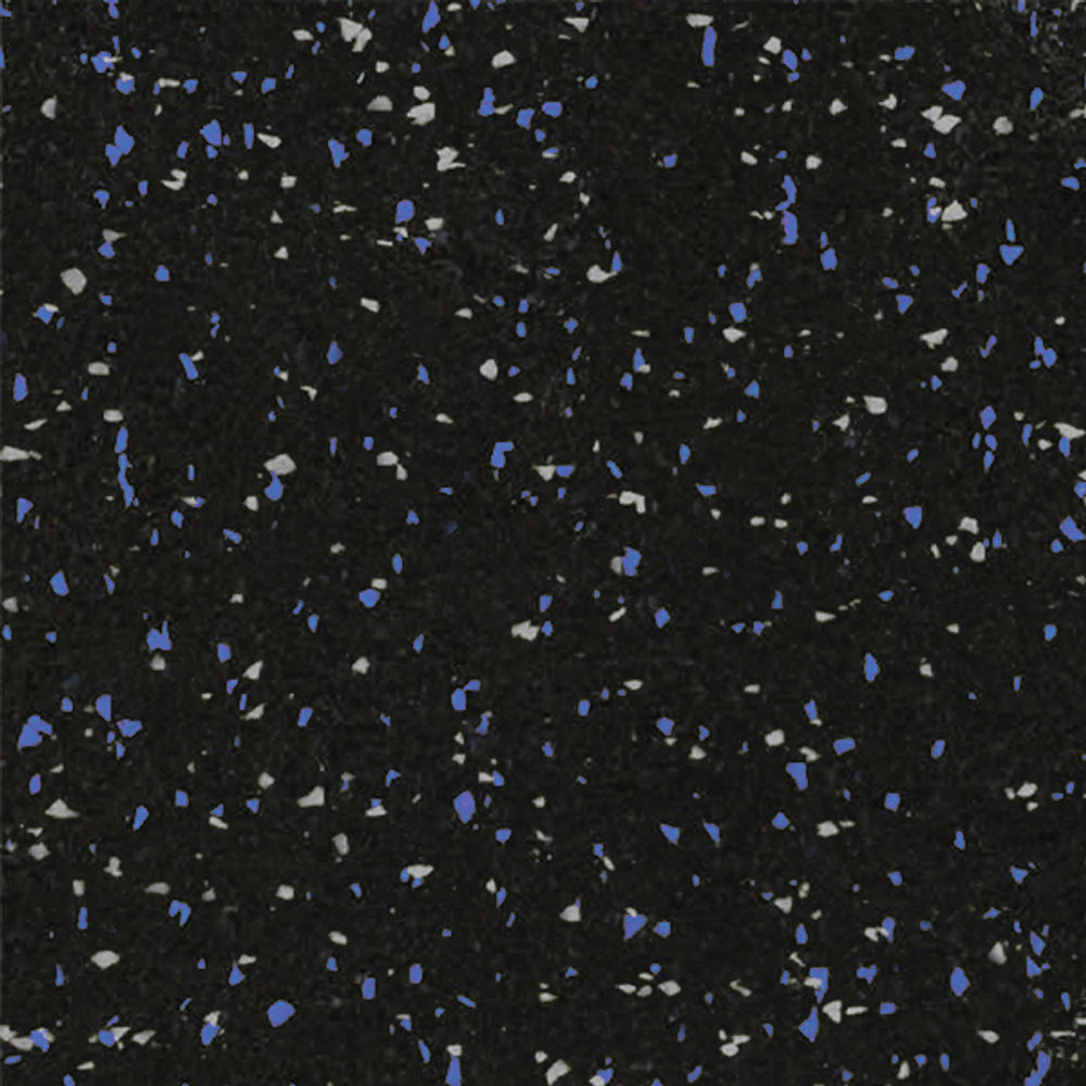 Amorim Rubber Tile Rubber Sport Blue Grey Loose Lay 36" x 36" (631104