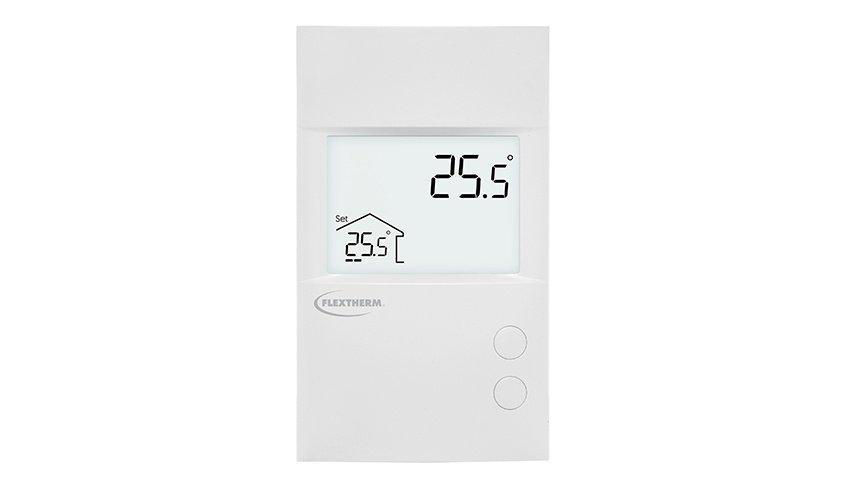 Thermostat électronique programmable pour plancher chauffant - Canac