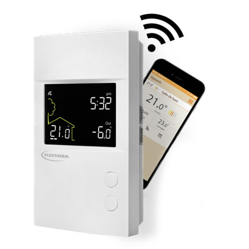 Flextherm Thermostat Concerto Connect WIFI programmable à distance