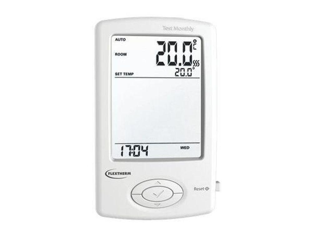 Flextherm Programmable Thermostat 120/240V with GFCI (FLP35120/240GA) FloorBox