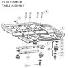 Table Assembly for VX10.2XLPROR Tile Saw