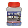 Espaceurs Roto-Wedge en forme de "C" pour un espacement de 1/64" à 1/4" (paquet de 25)