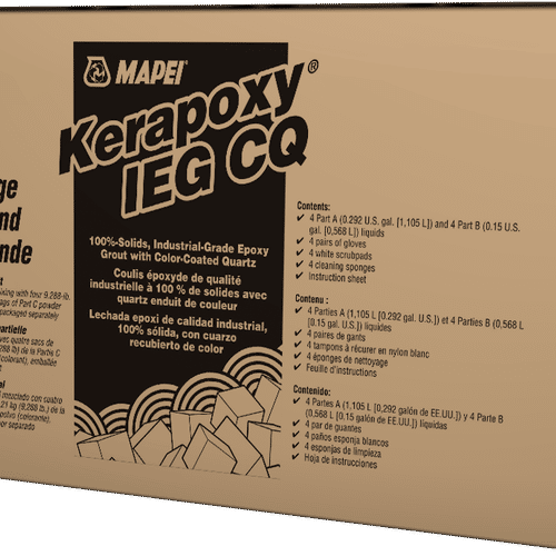 Mapei Kerapoxy IEG CQ IndustrialGrade Epoxy Grout Large Kit FloorBox