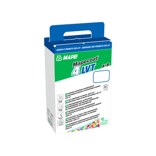 Mapei - Mapecoat 4 LVT Anti-Slip Polyurethane Finish, Semi-Gloss - 30 ...