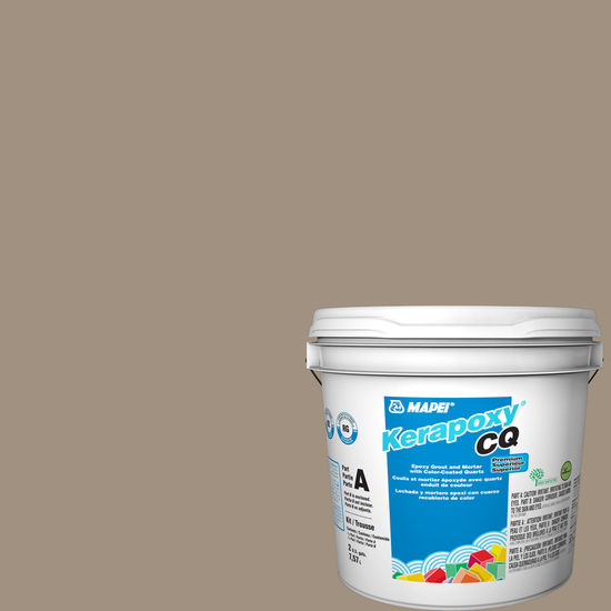 Kerapoxy CQ Premium Epoxy Grout with Color-Coated Quartz - #105 Driftwood - 7.57 L