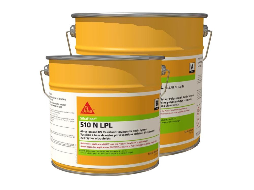 Sika Revêtement à l'urethane Sikafloor-510 N LPL transparent Partie A ...