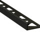 Tile Edge Trim Pro-Coat Powder Coated Aluminum Matte Black - (10 mm) 3/8" x 8'