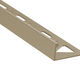 Tile Edge Trim Pro-Coat Powder Coated Aluminum Matte Titanium - (12.5 mm) 1/2" x 8'
