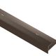 VINPRO-STEP Profilé de nez de marche pour revêtement de vinyle aluminium anodisé bronze antique brossé 7/16" (11 mm) x 8' 2-1/2"