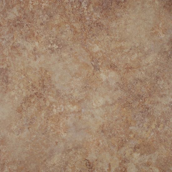 Tuiles de vinyle Sonata Stone travertin intemporel brun pâle Collé au sol 12" x 24"