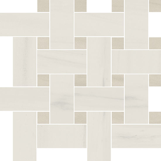 Tuiles plancher Dolomiti White Mélangé 12" x 12"