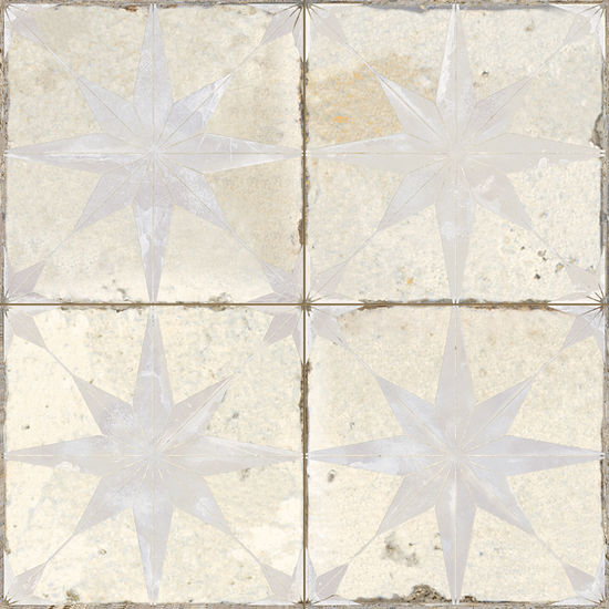 Tuiles plancher FS Star White Naturel 18" x 18"