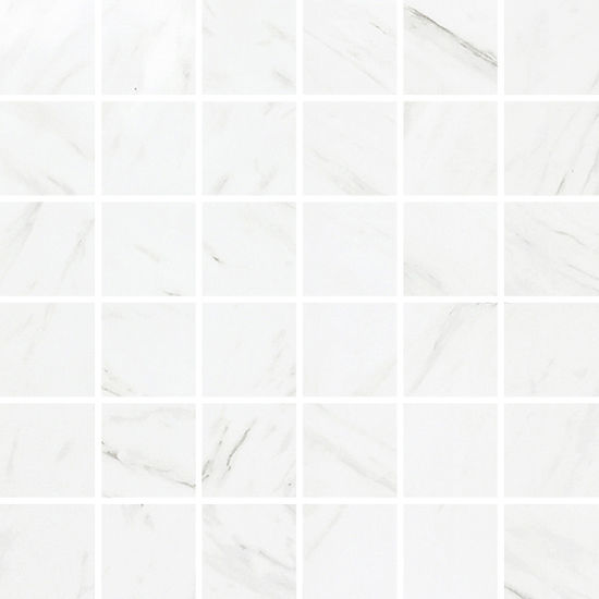 Floor Tiles HD Carrara Mosaic Matte 12" x 12"
