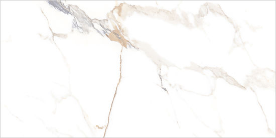 Floor Tiles Polaris White Natural 12" x 24"