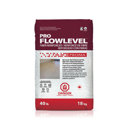 Self Leveling Underlayment Pro Flowlever 40 Fiber Reinforced 40 lb