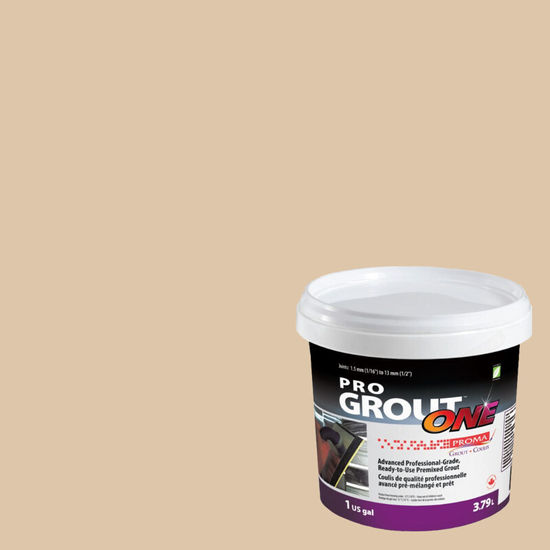 Premixed Grout Pro Grout One #11 Almond 1 gal