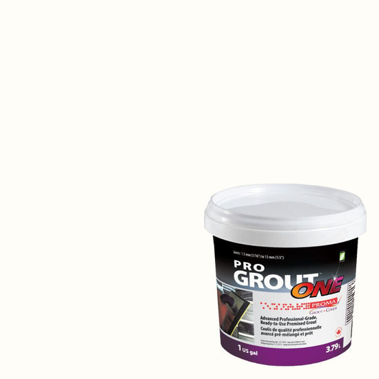 Premixed Grout Pro Grout One #51 Arctic White 0.5 gal