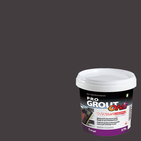 Premixed Grout Pro Grout One #5 Black 1 gal