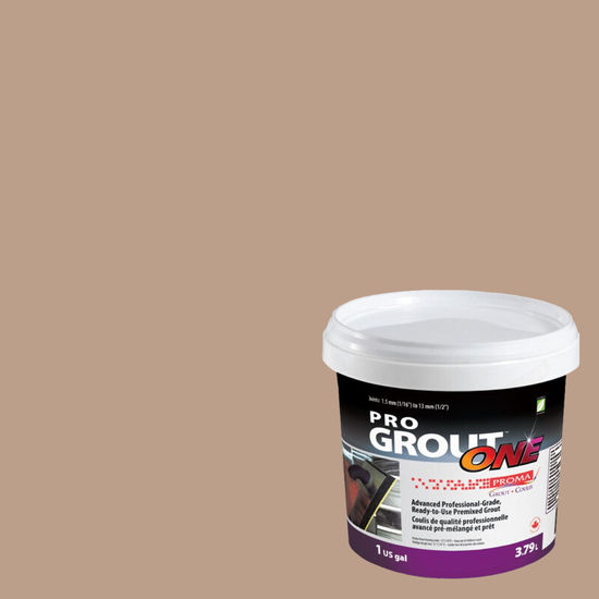 Premixed Grout Pro Grout One #24 Camel 1 gal