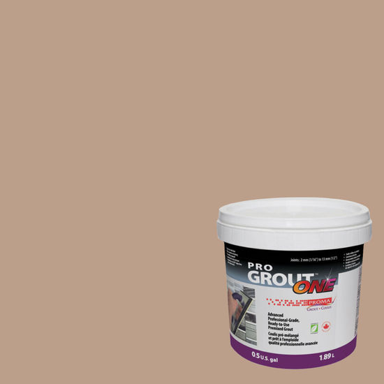 Premixed Grout Pro Grout One #24 Camel 0.5 gal