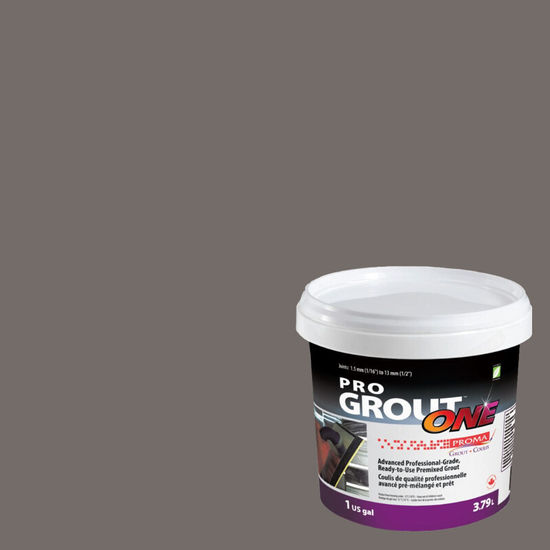 Premixed Grout Pro Grout One #4 Charcoal 1 gal