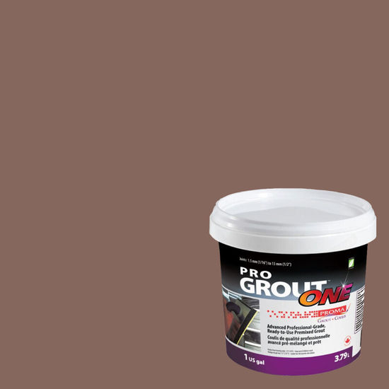 Premixed Grout Pro Grout One #36 Espresso 1 gal