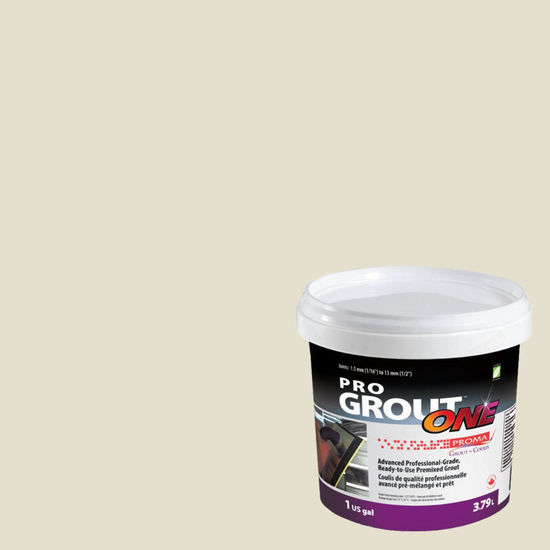 Premixed Grout Pro Grout One #52 French Vanilla 1 gal