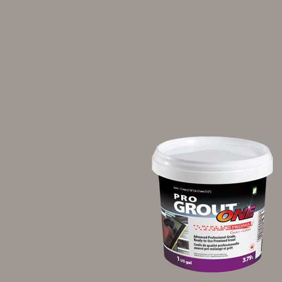 Premixed Grout Pro Grout One #3 Grey 1 gal