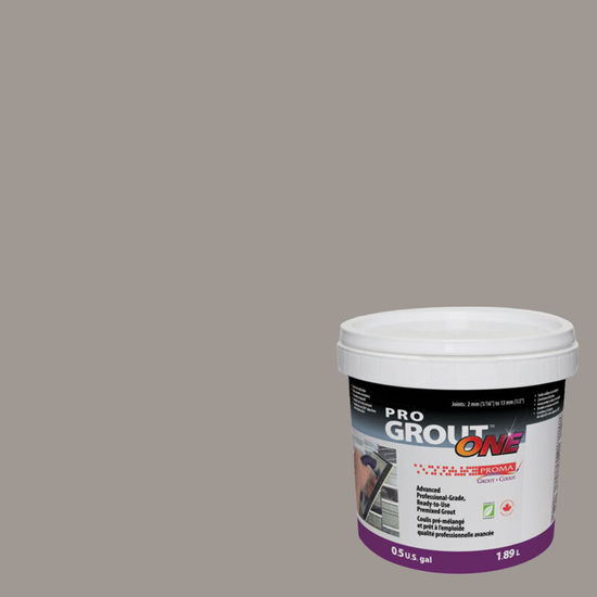 Premixed Grout Pro Grout One #3 Grey 0.5 gal