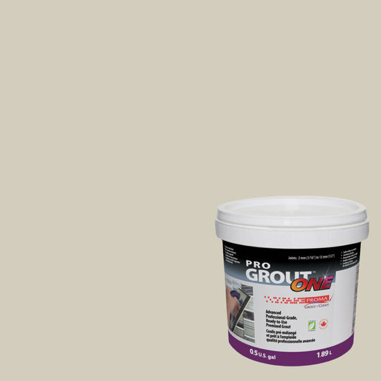 Premixed Grout Pro Grout One #39 Linen 0.5 gal