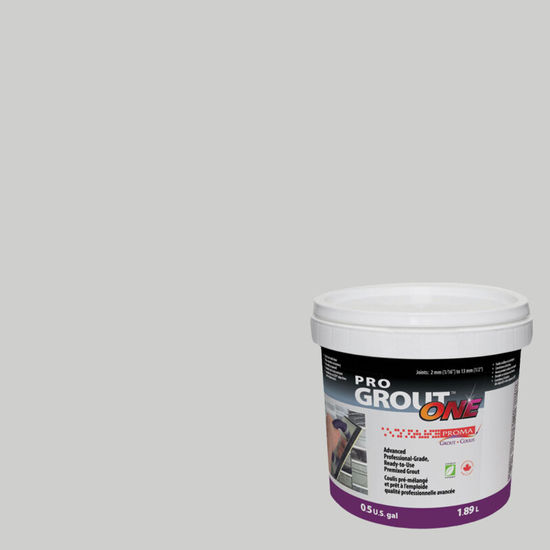 Premixed Grout Pro Grout One #64 Moon Dust 0.5 gal