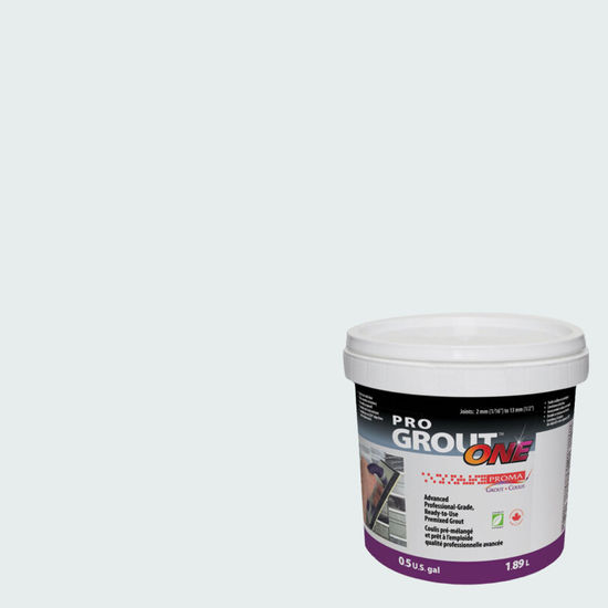 Premixed Grout Pro Grout One #63 Morning Fog 0.5 gal