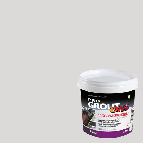 Premixed Grout Pro Grout One #61 Oyster Shell 1 gal