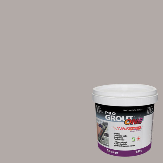 Premixed Grout Pro Grout One #2 Pearl Grey 0.5 gal