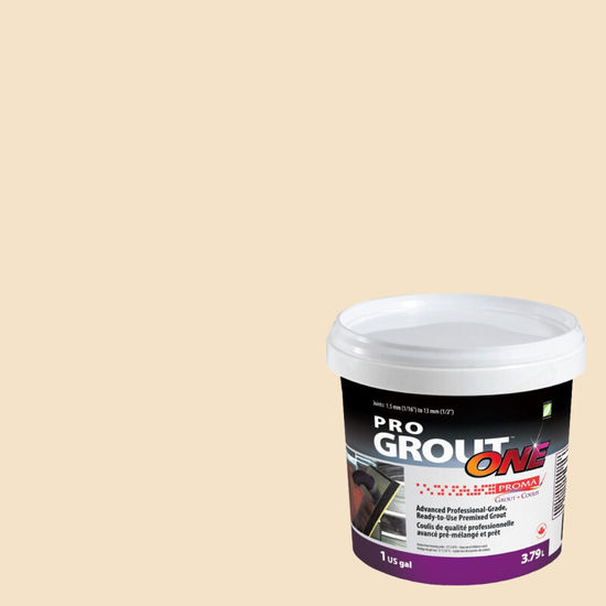 Premixed Grout Pro Grout One #40 Silk 1 gal